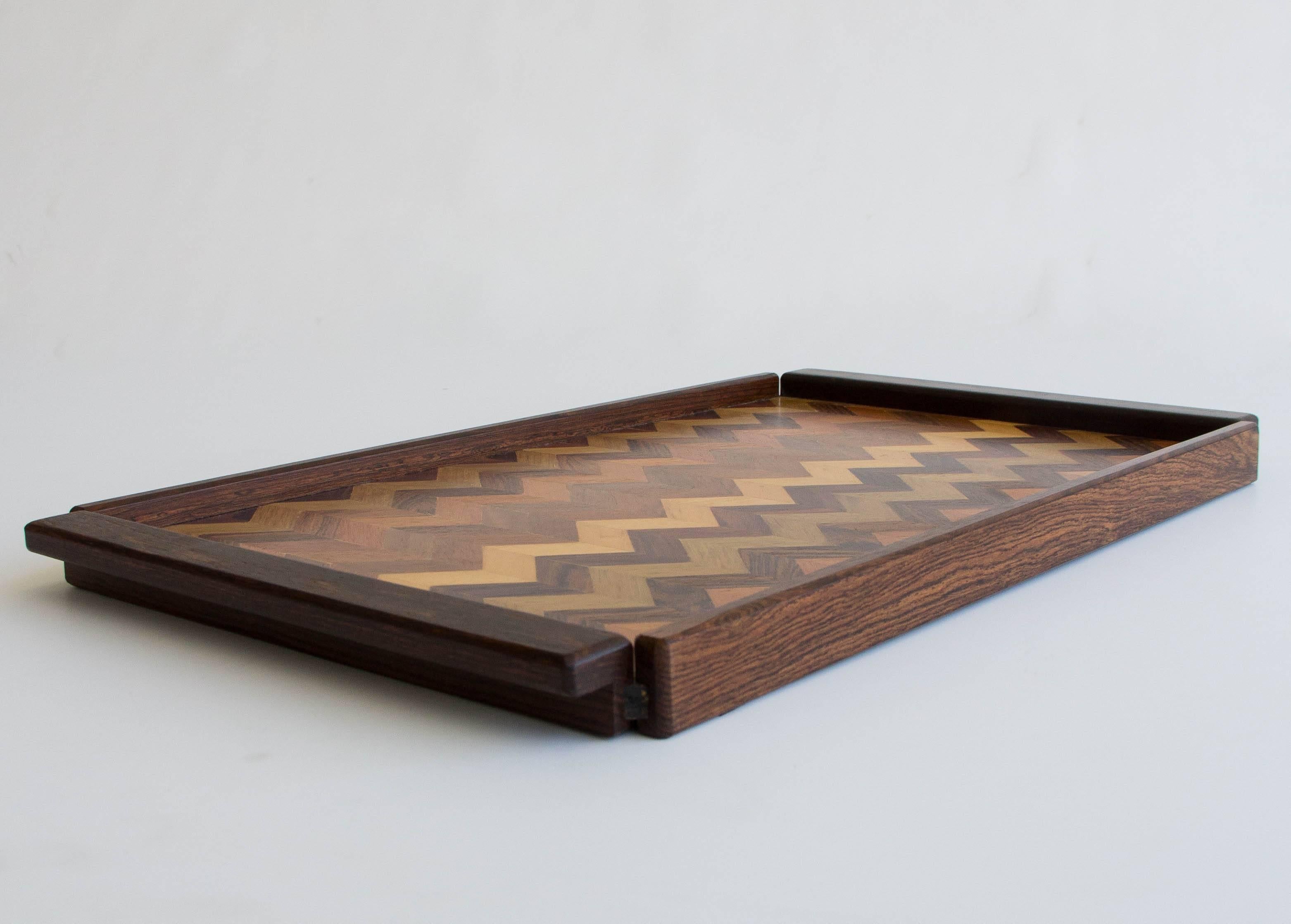 Inlay Don Shoemaker Rosewood Tray