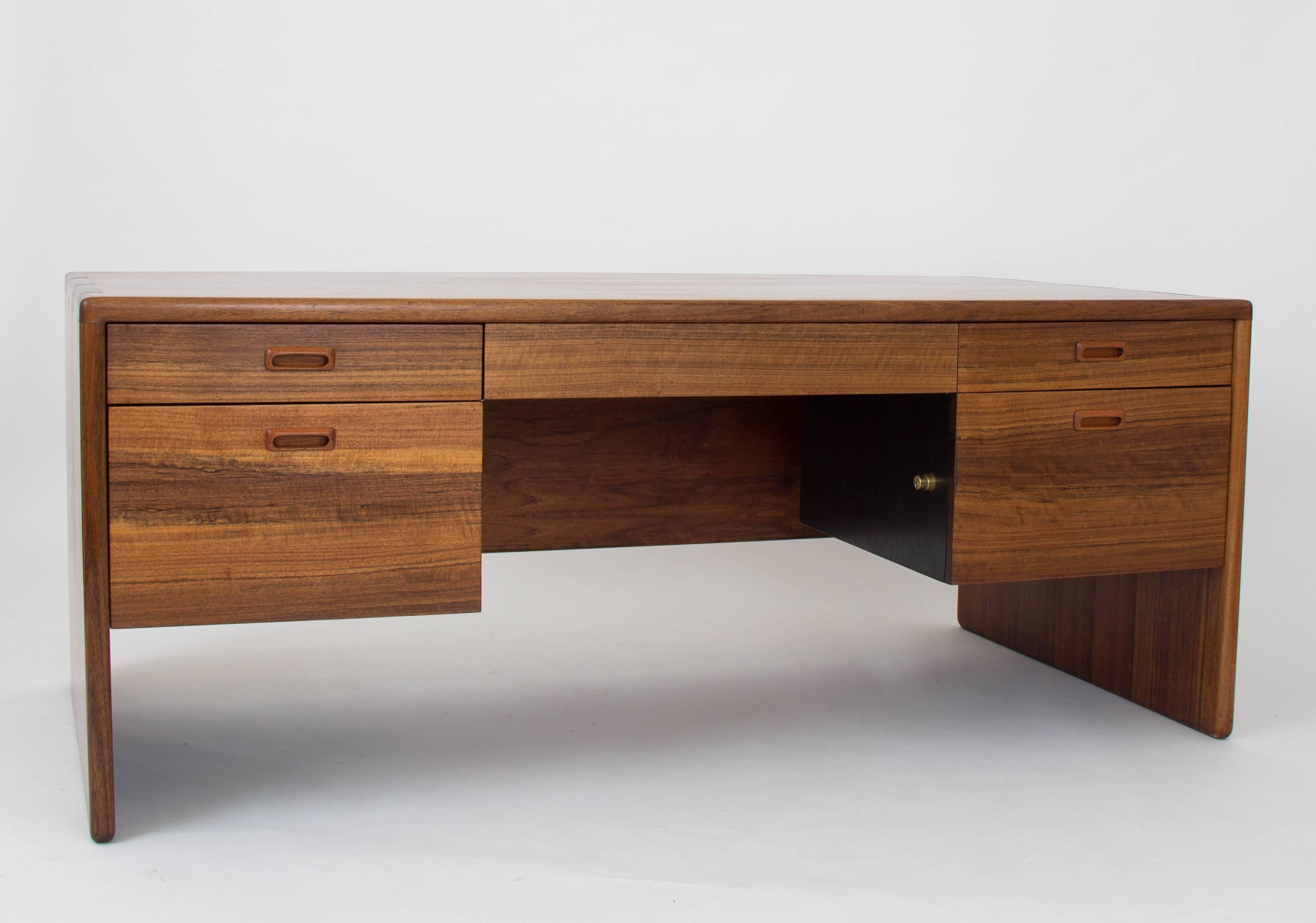 Joinery Gerald McCabe California-Designed Executive Desk for Erin Furniture