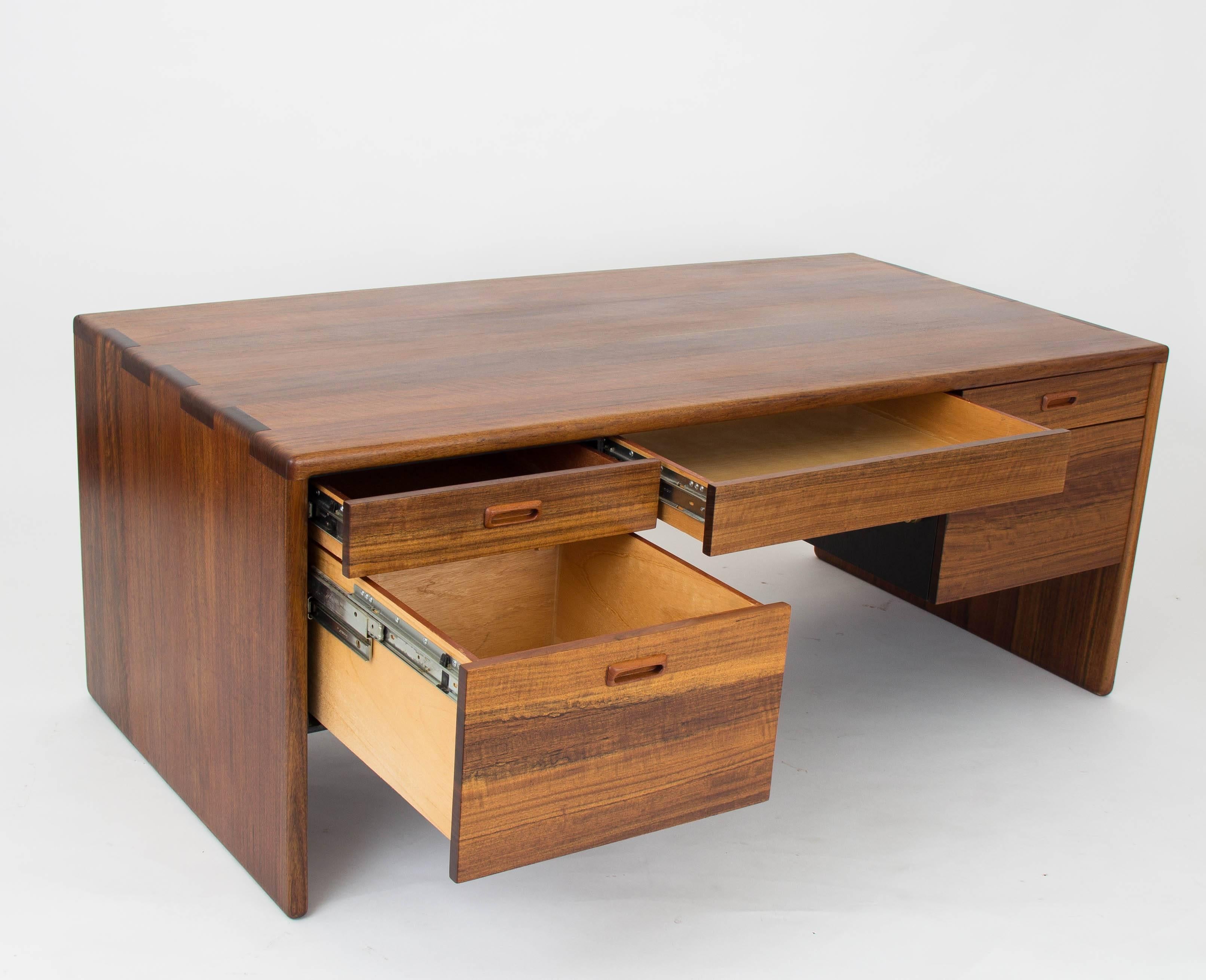 Other Gerald McCabe California-Designed Executive Desk for Erin Furniture