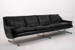 Four-Seat Leather Sofa by Georg Thams for Vejen Polstermøbelfabrik