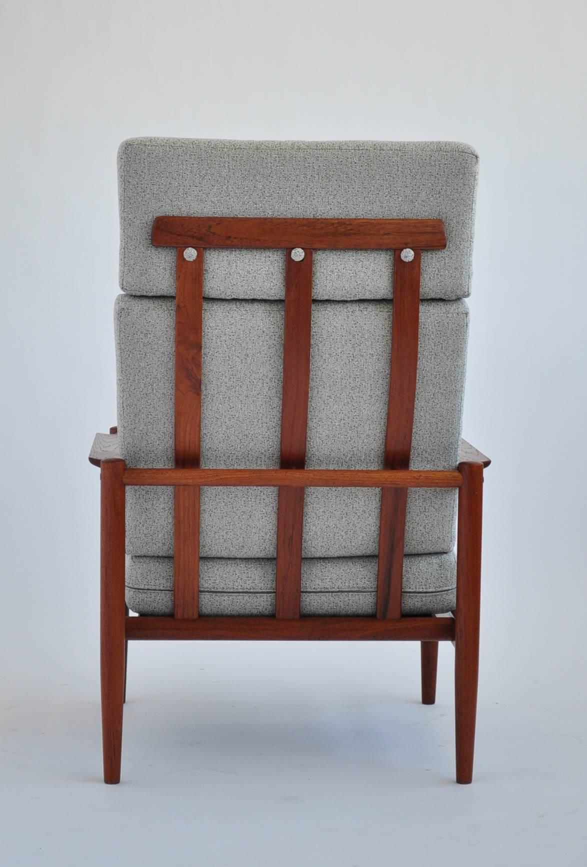 20th Century Teak Lounge Chair by Borge Jensen for Bernstorffsminde Møbelfabrik