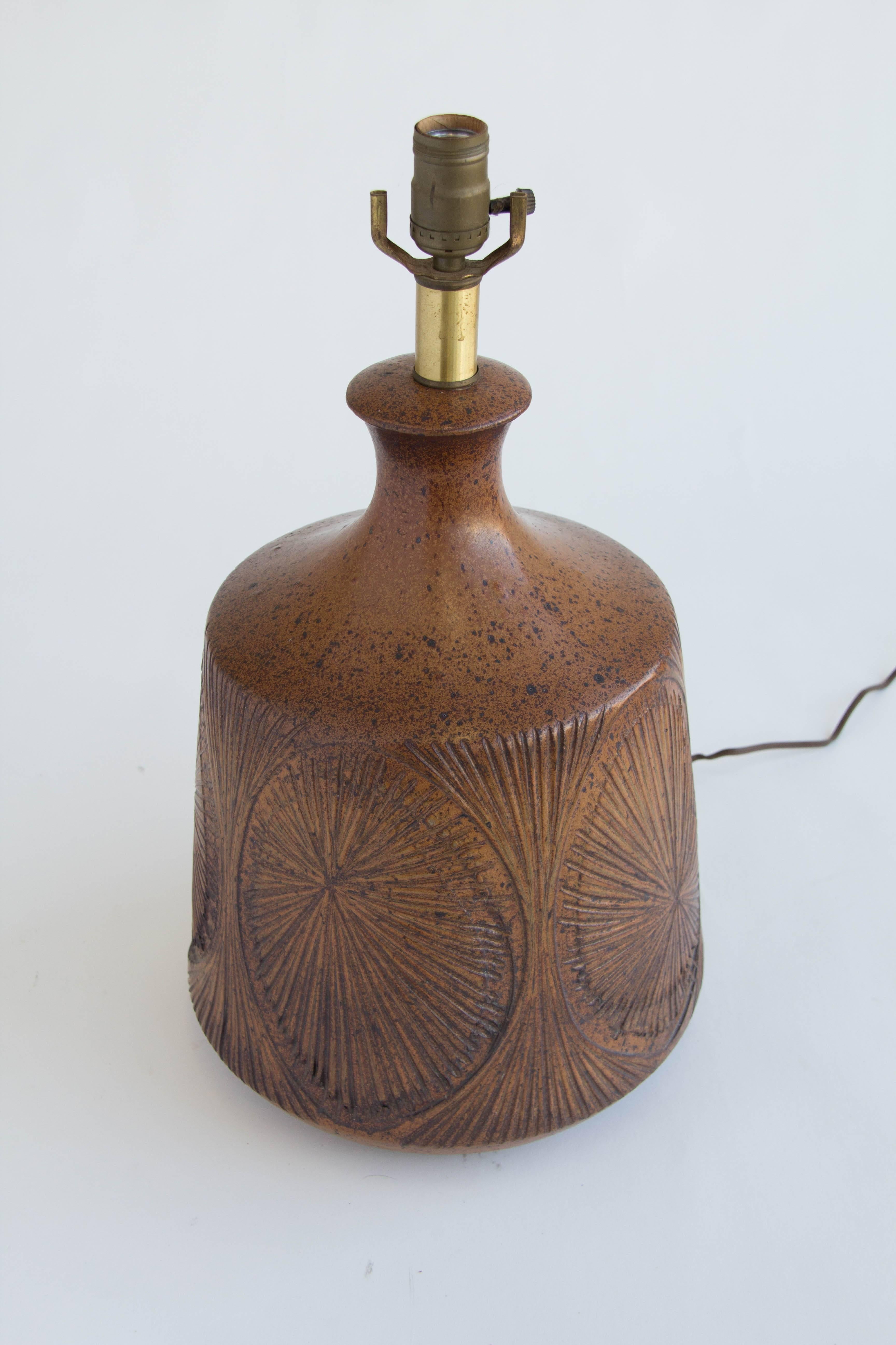 Mid-20th Century David Cressey Ceramic Table Lamp