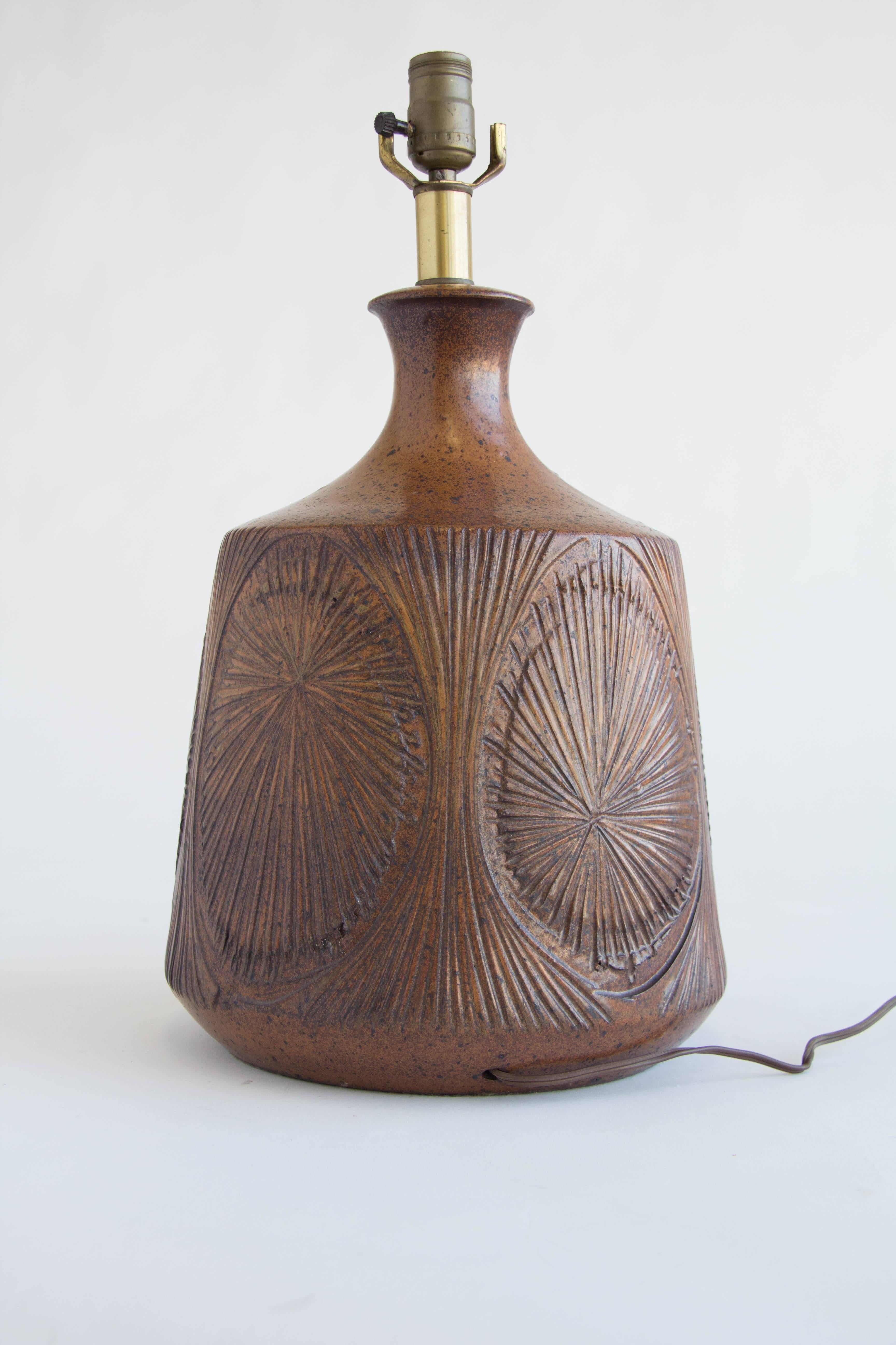 Mid-Century Modern David Cressey Ceramic Table Lamp