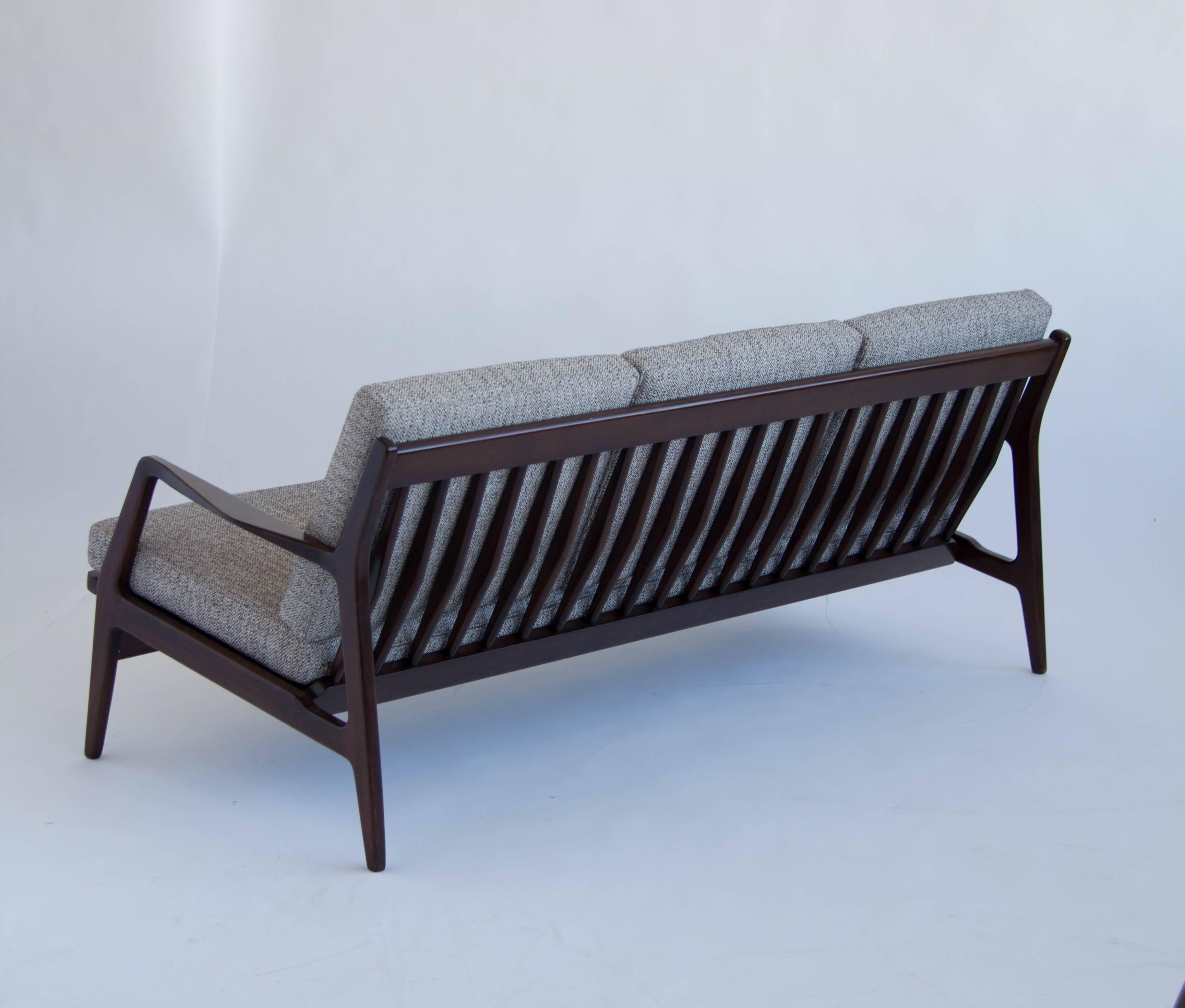 Mid-Century Modern Danish Modern Ib Kofod Larsen Sofa for Selig