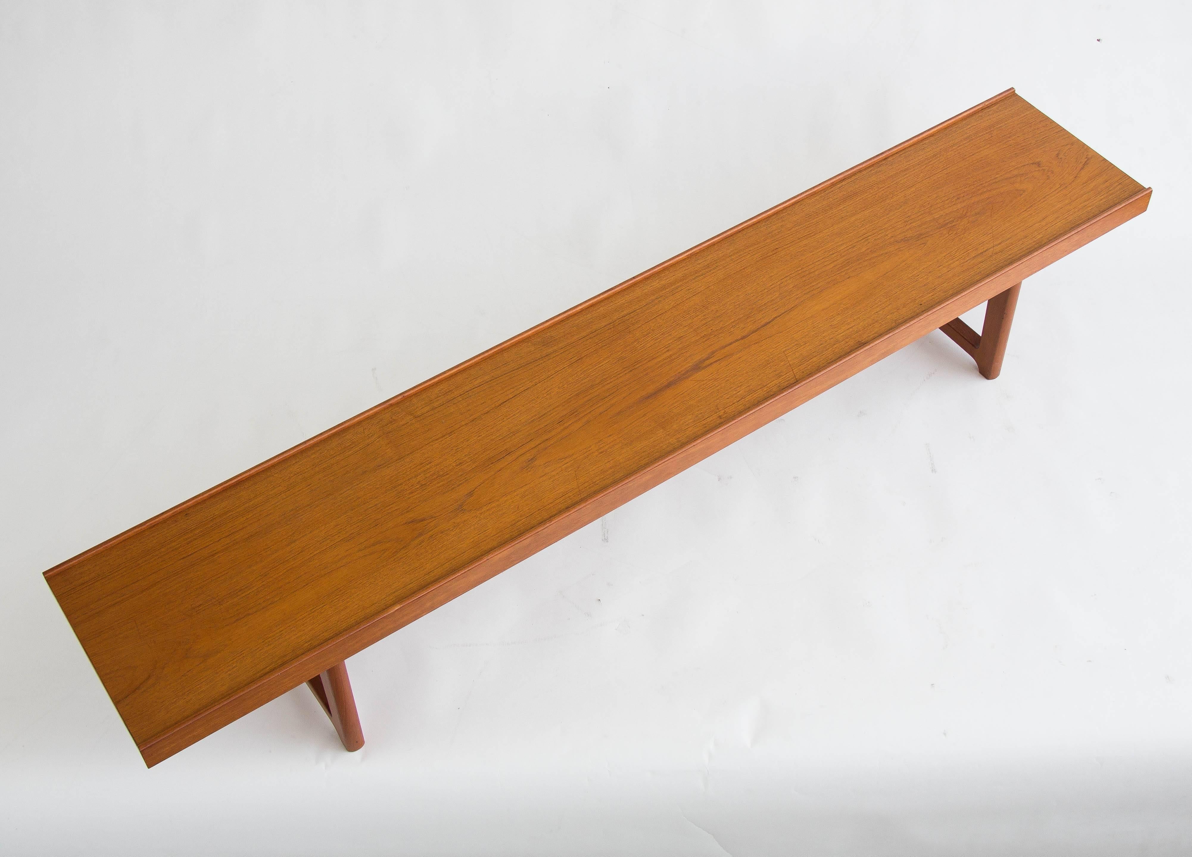 Teak bench or table designed by Torbjorn Afdal for Bruksbo Mobler.

Bench is in great vintage condition with minor signs of use.