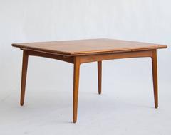Svend Madsen Teak Draw-Leaf Dining Table