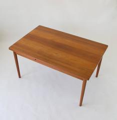 AT-316 Draw Leaf Dining Table by Hans Wegner for Andreas Tuck