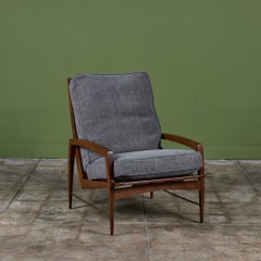 1960s High-Back Lounge Chair by Dan Johnson for Selig, Denmark