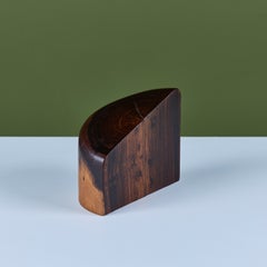 Don Shoemaker for Senal Single Cocobolo Bookend or Sculpture