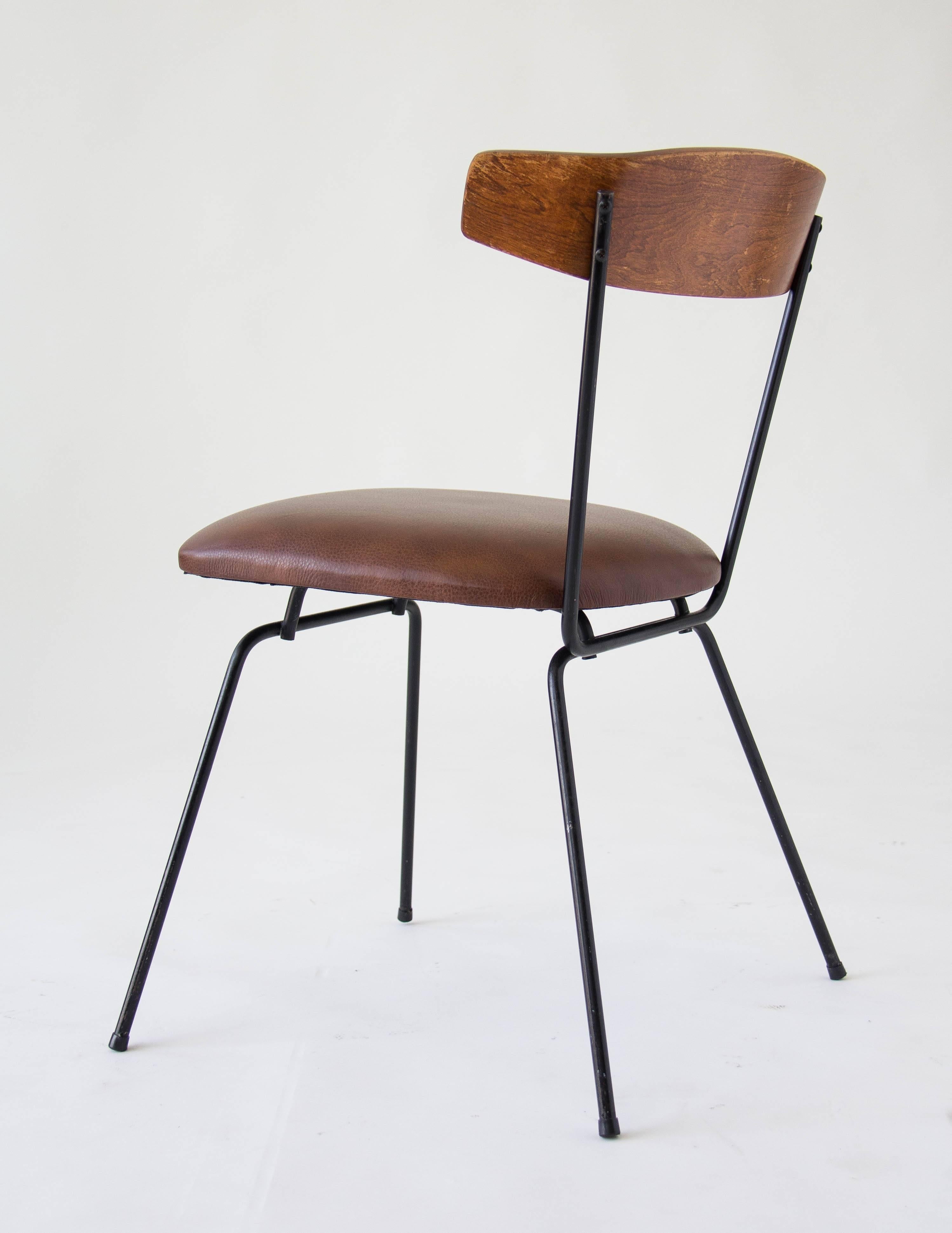 American SD3810 Chair by Clifford Pascoe with Leather Seat