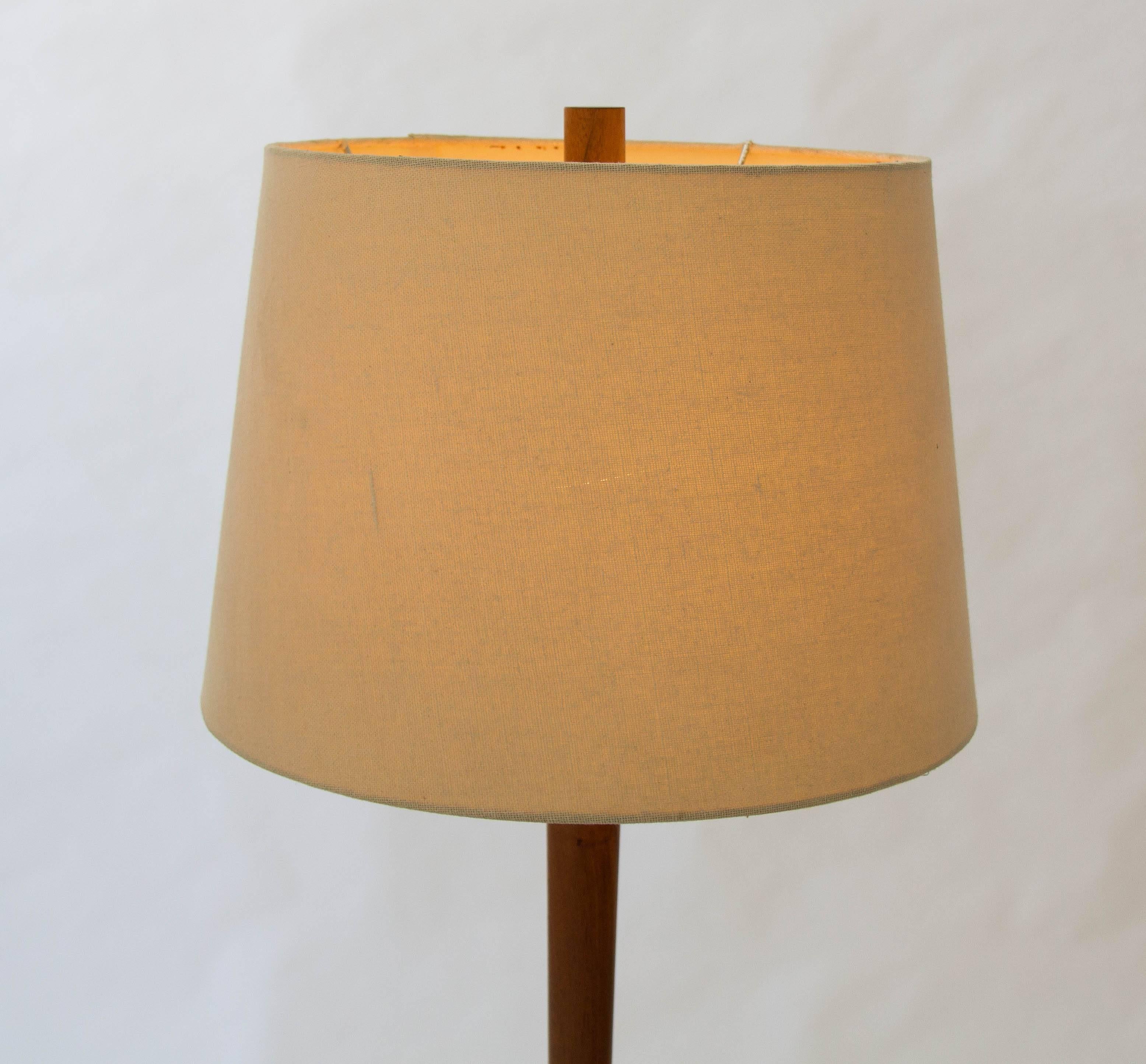 20th Century Gordon & Jane Martz Floor Lamp with Integrated Table