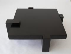Kroehler Wood Block Coffee Table