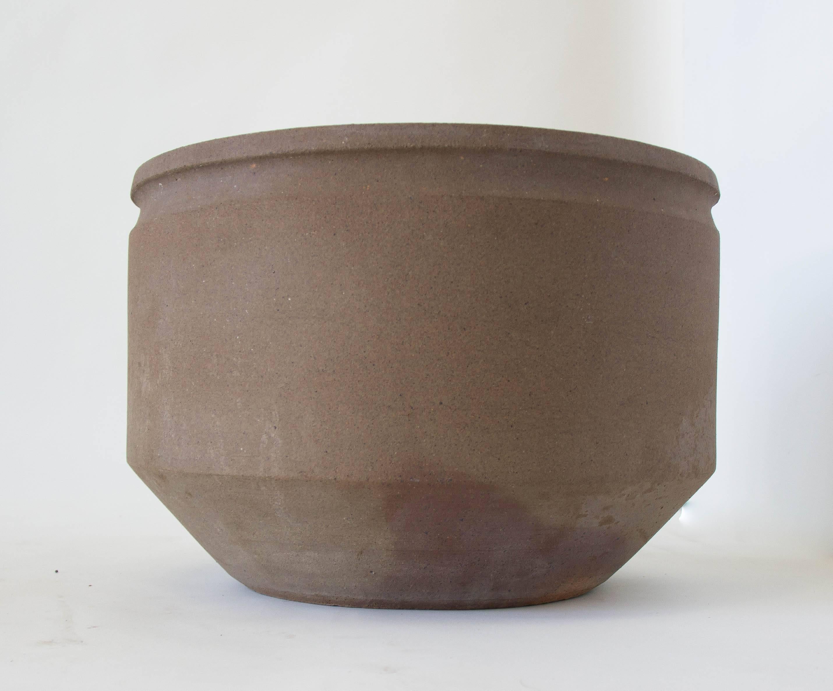 American Wide Stoneware Planter by David Cressey