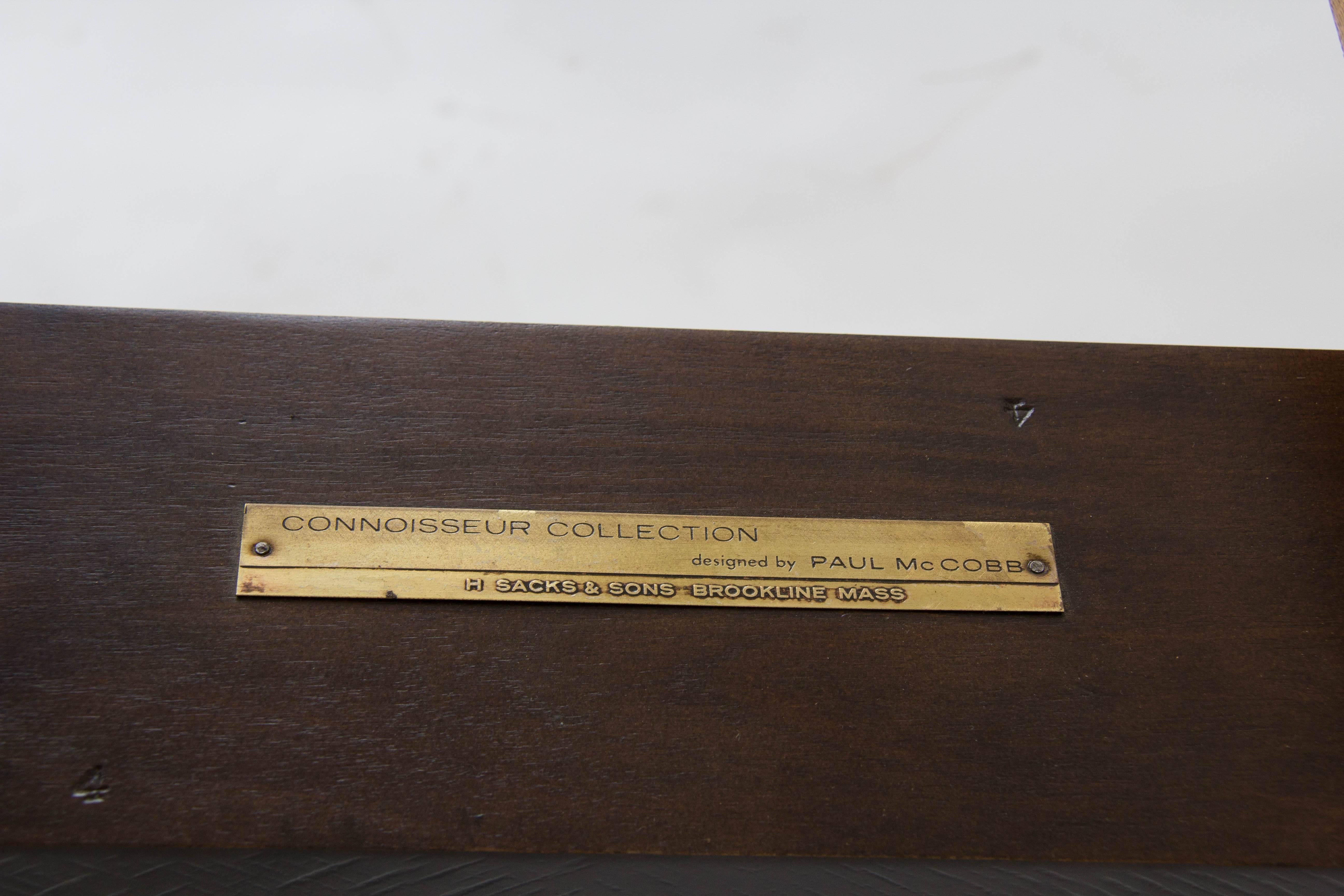 Paul McCobb Connoisseur Dining Table with Brass Edging 2