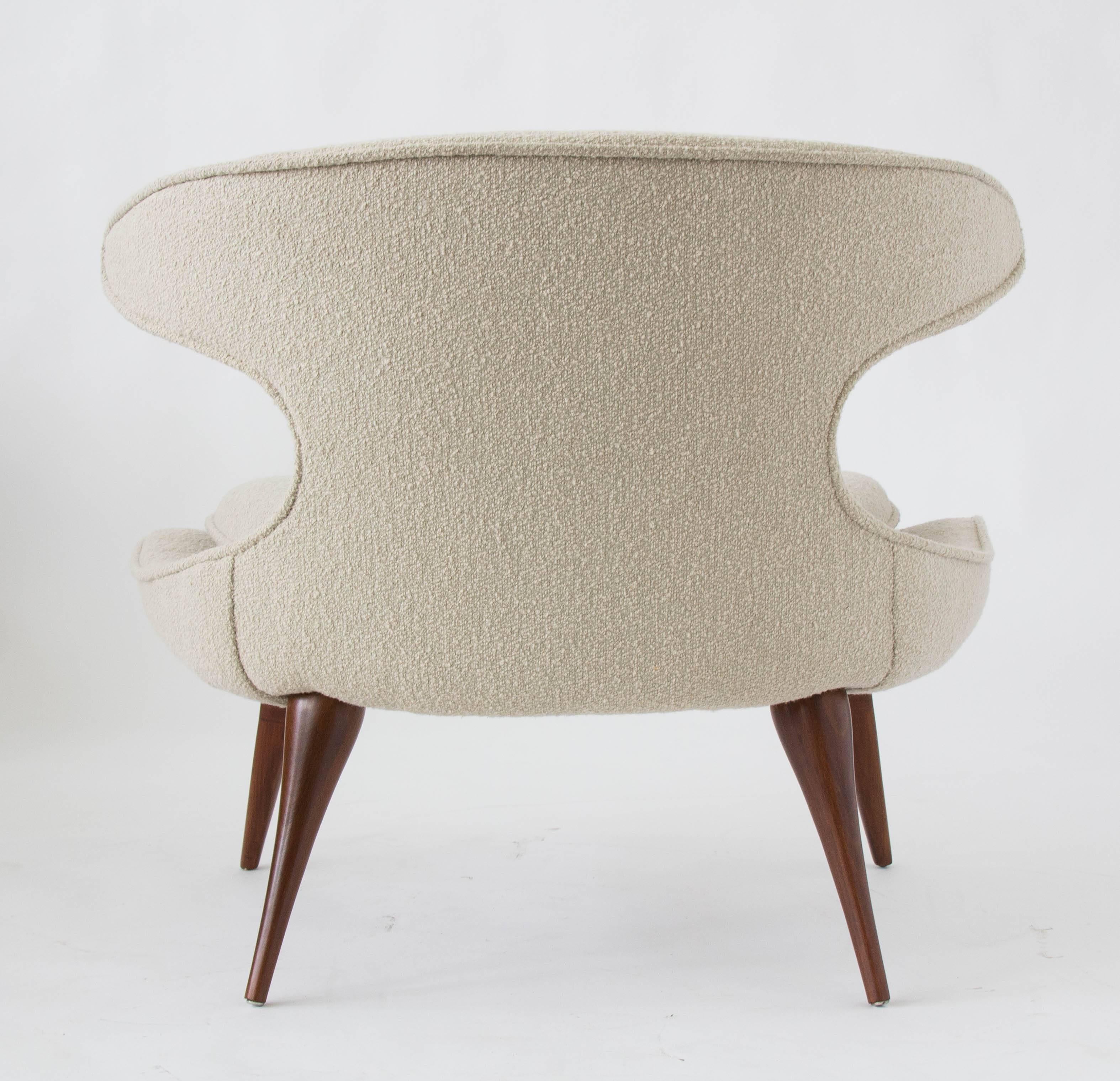 boucle chair