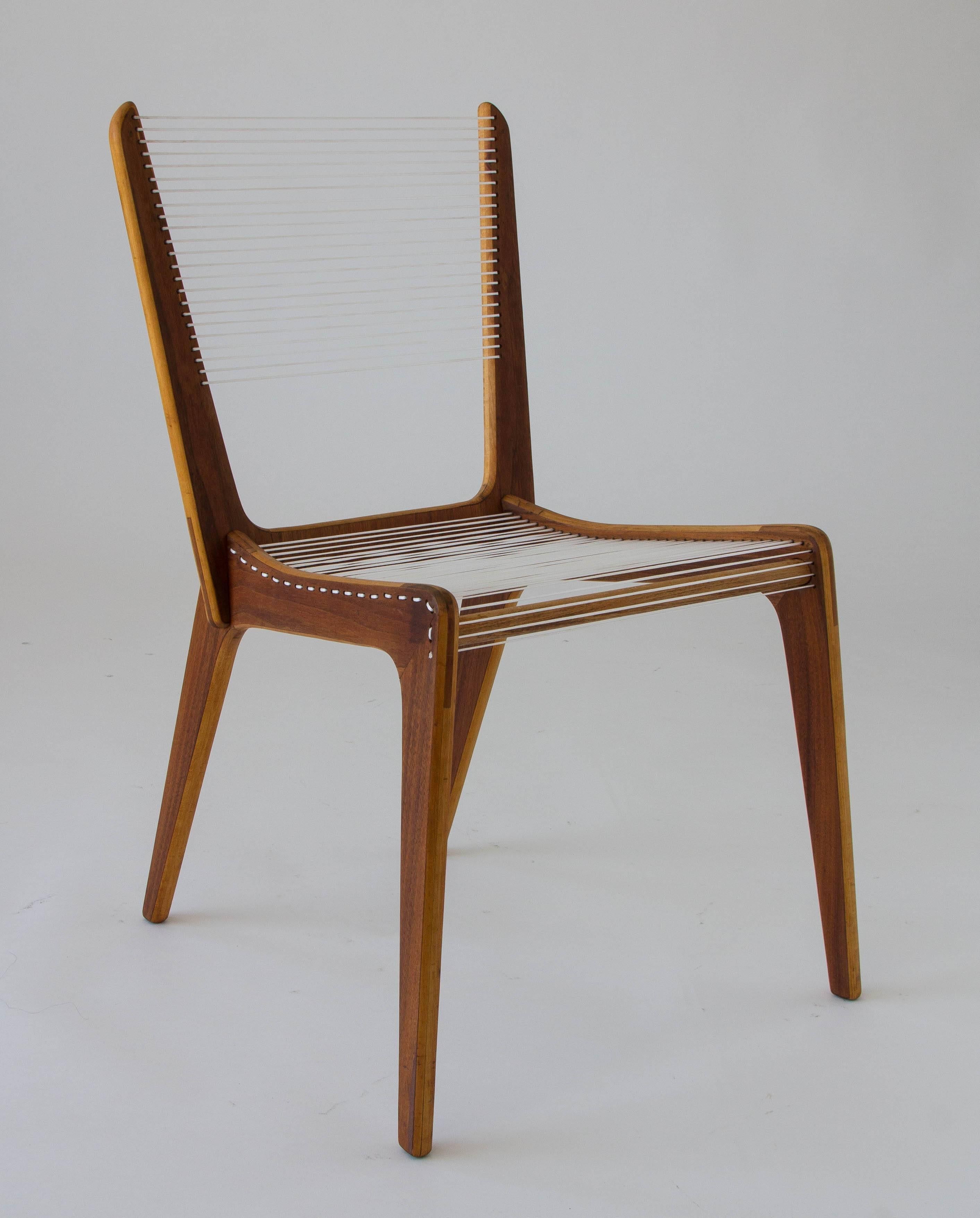 Canadian Jacques Guillon Cord Chair
