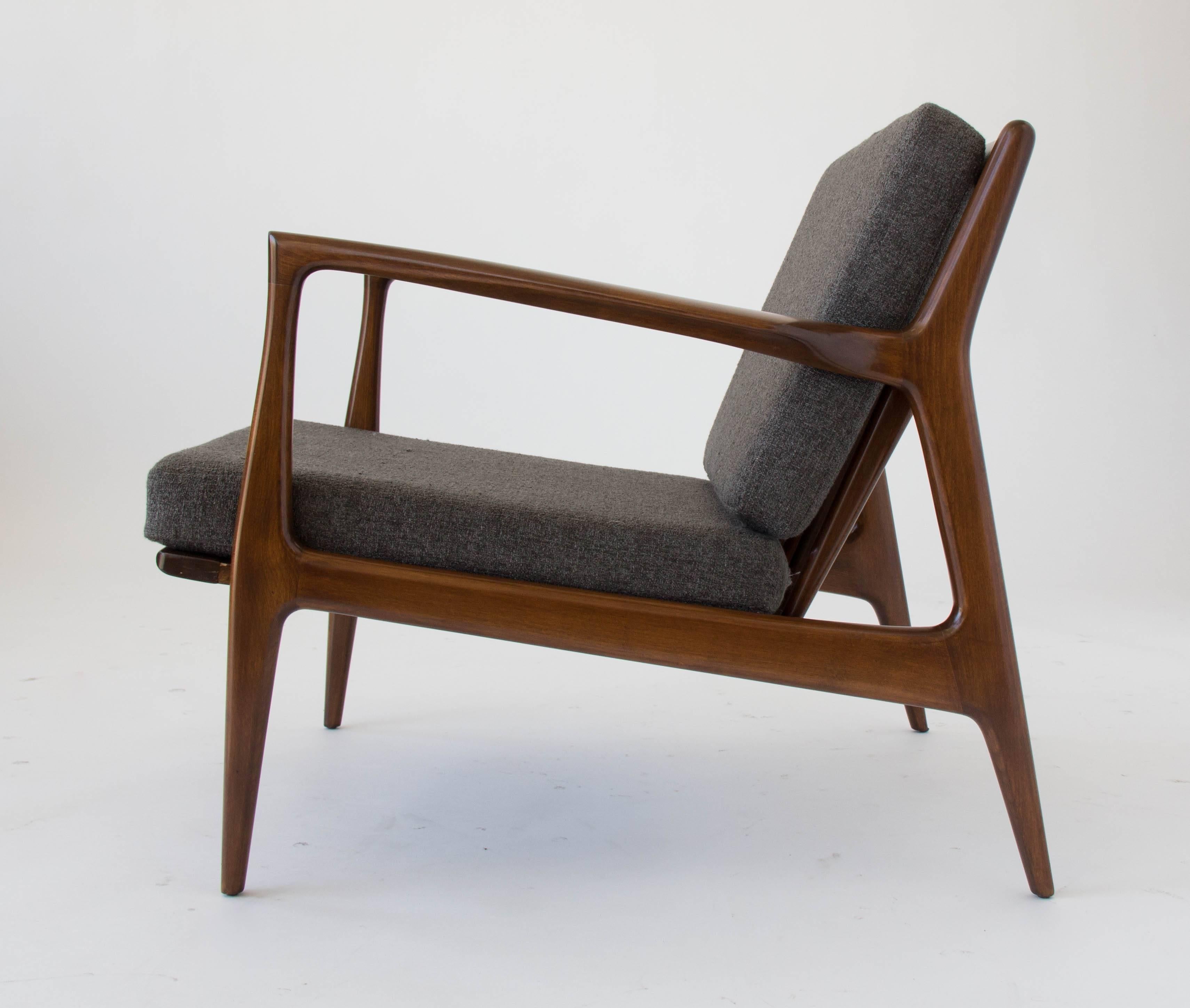 Scandinavian Modern Lounge Chair by Ib Kofod-Larsen for Selig