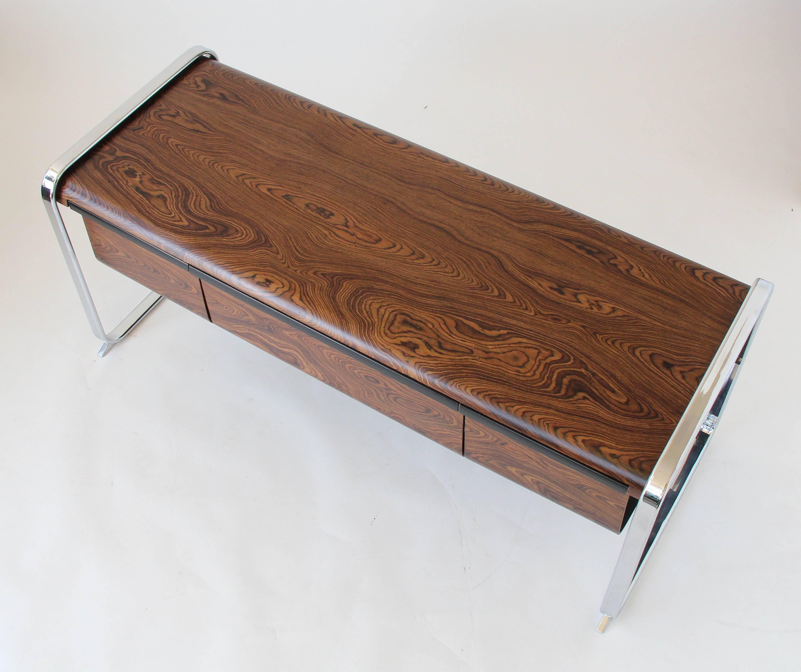 Mid-Century Modern Zebrawood Credenza by Peter Protzman for Herman Miller