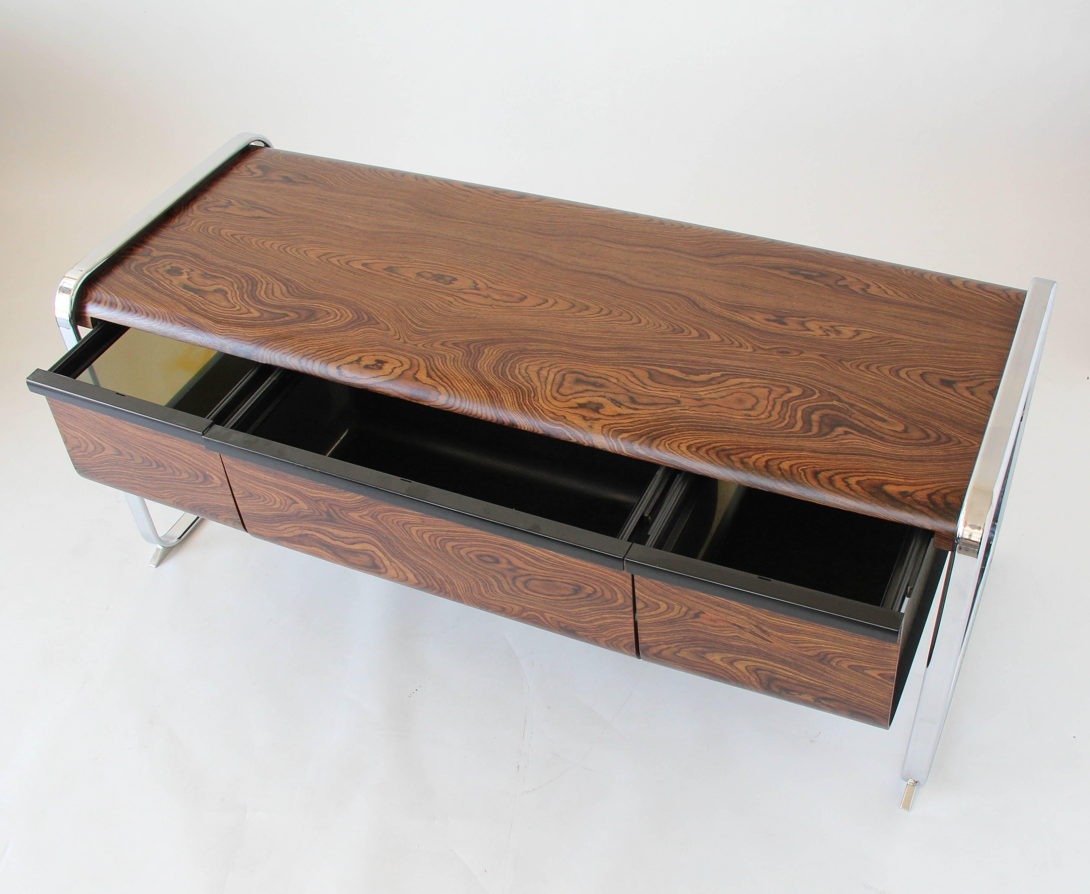 American Zebrawood Credenza by Peter Protzman for Herman Miller