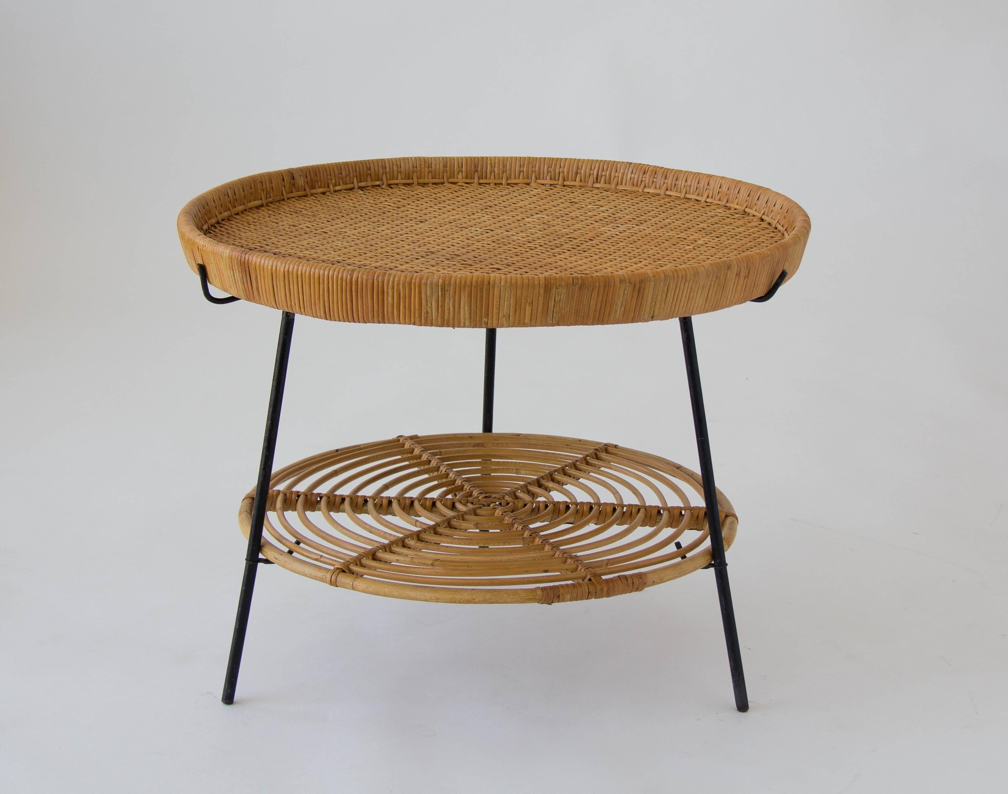wicker table top