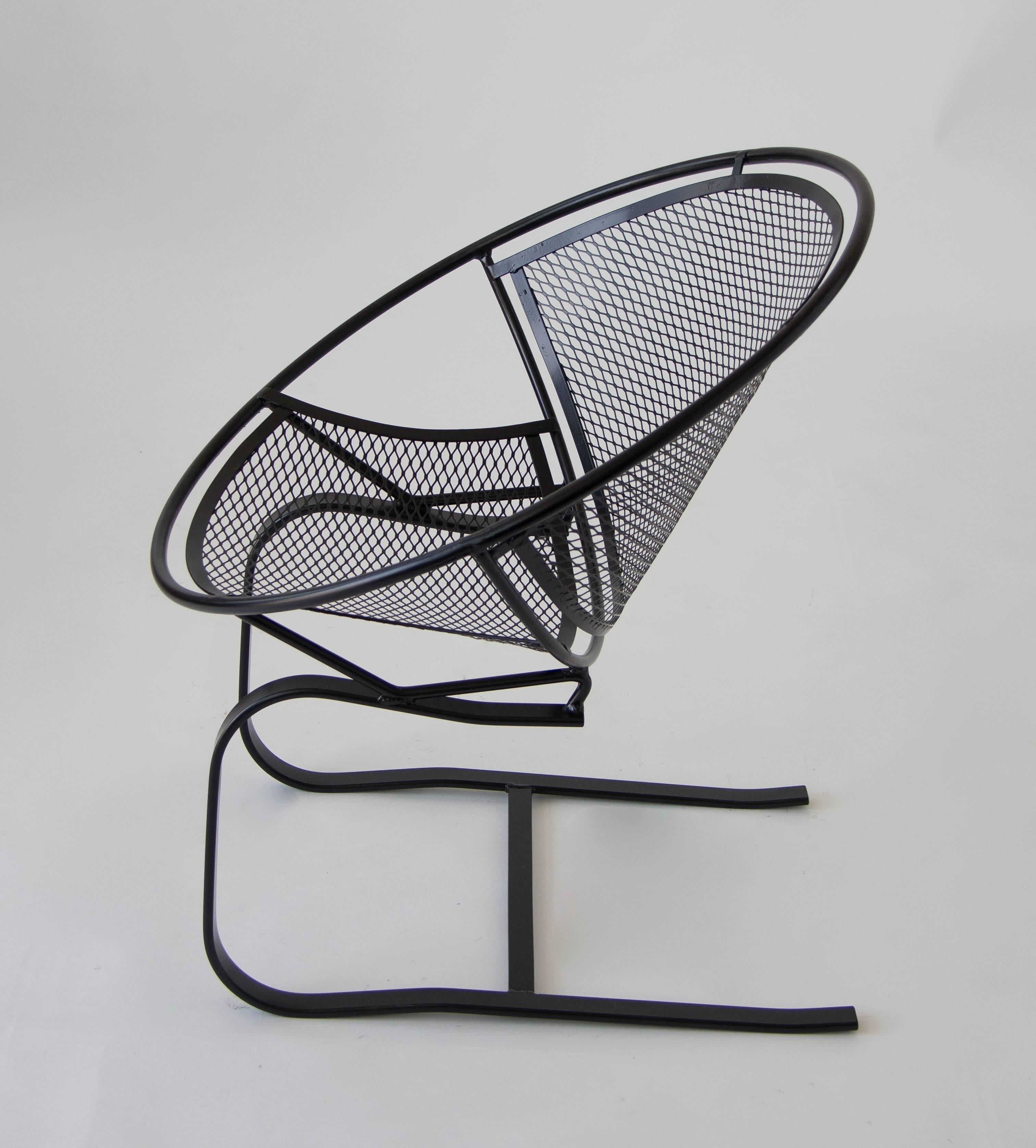 20th Century Pair of Salterini Patio Rocking Chairs by Maurizio Tempestini