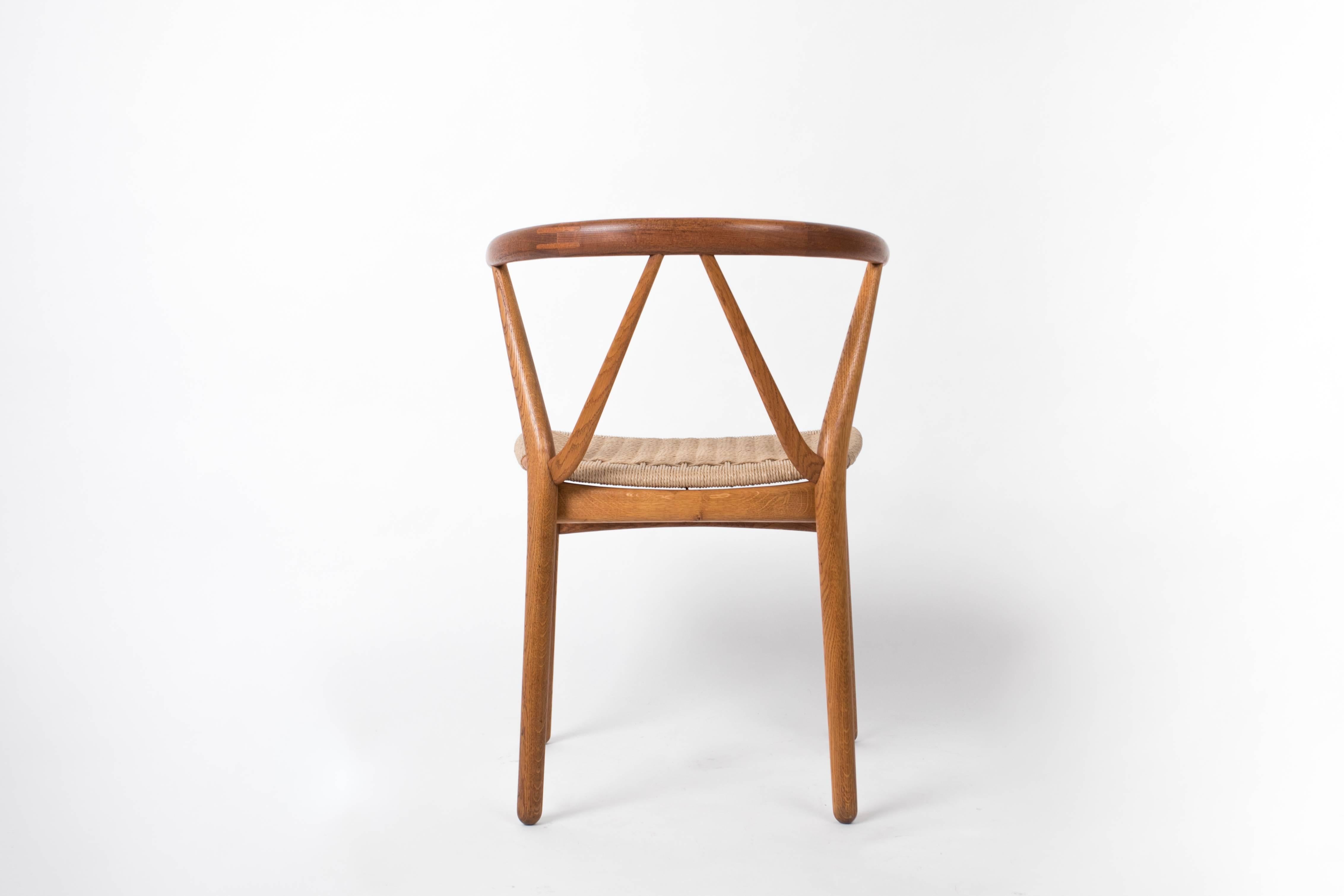 Danish Set of Six Model 255 Teak Dining Chairs by Henning Kjærnulf for Bruno Hansen