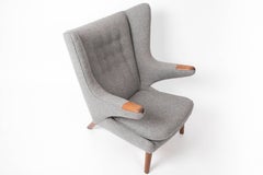 Hans Wegner Papa Bear Chair and Ottoman