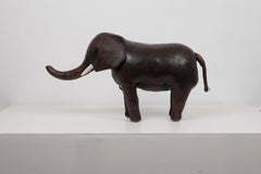 Vintage Leather Elephant Ottoman for Abercrombie & Fitch by Omersa for Liberty