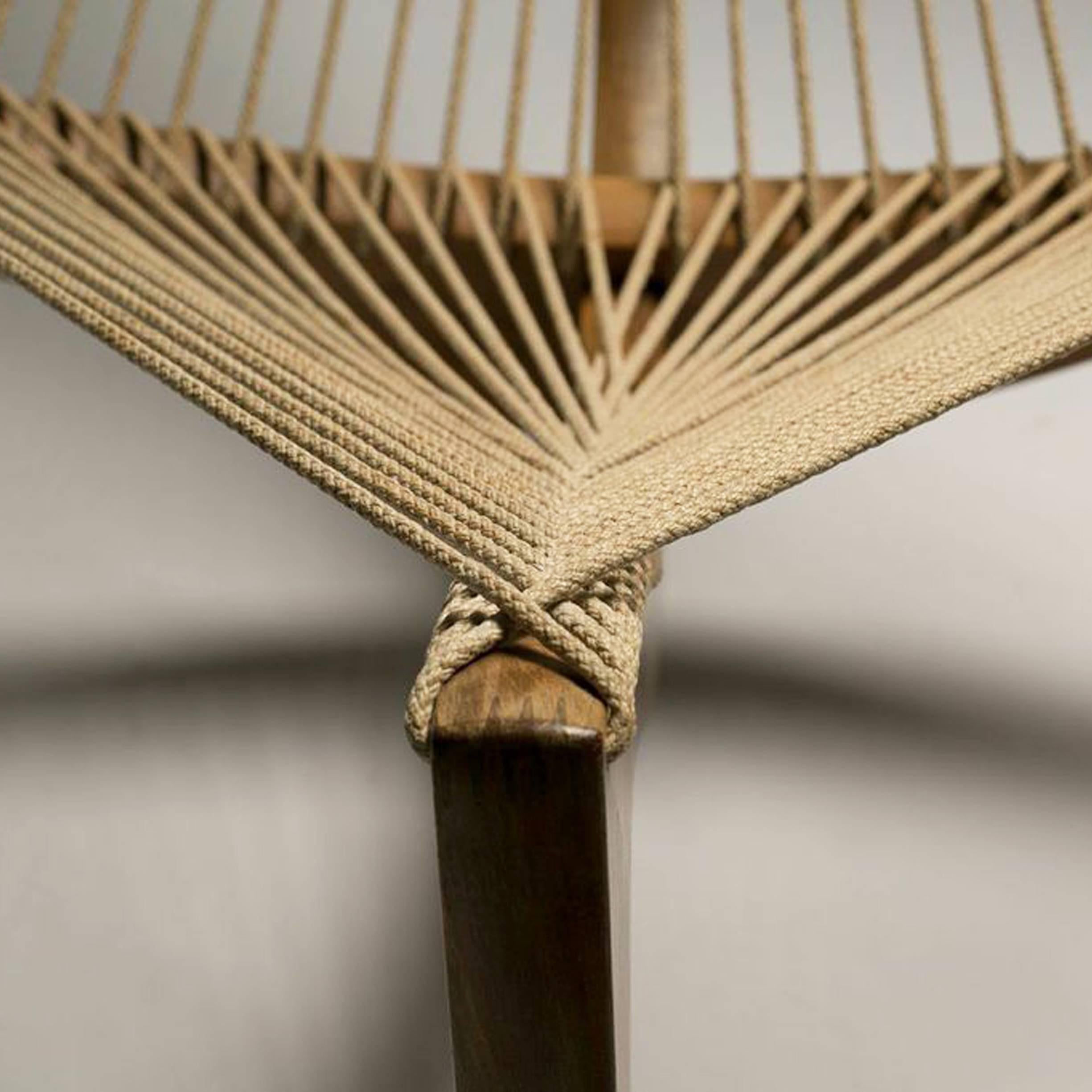 Danish Mid-Century Modern Harp Chair by Jorgen Hovelskov
