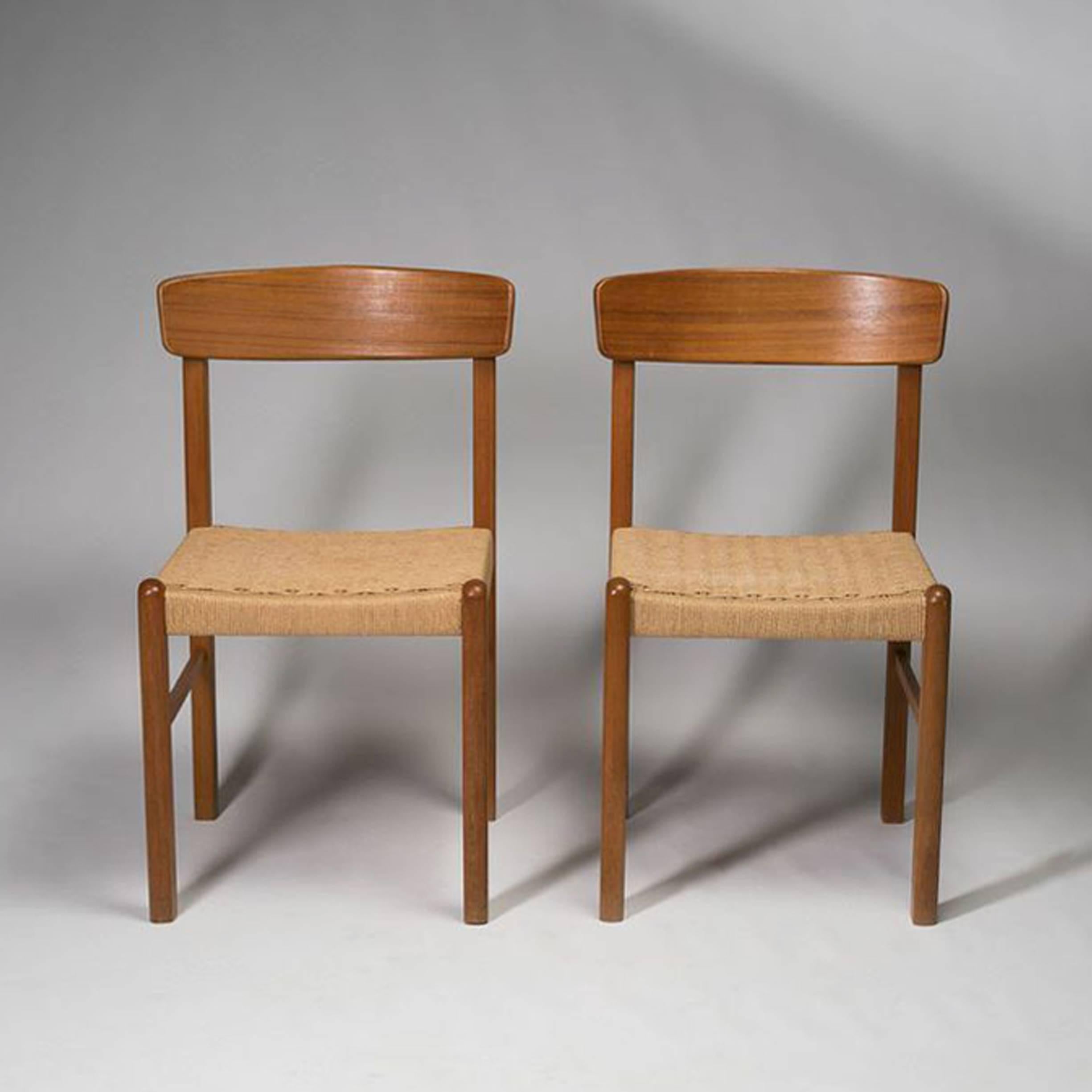 Thai Postmodern Set of Six Dining Chairs in the style of Benny A. Linden