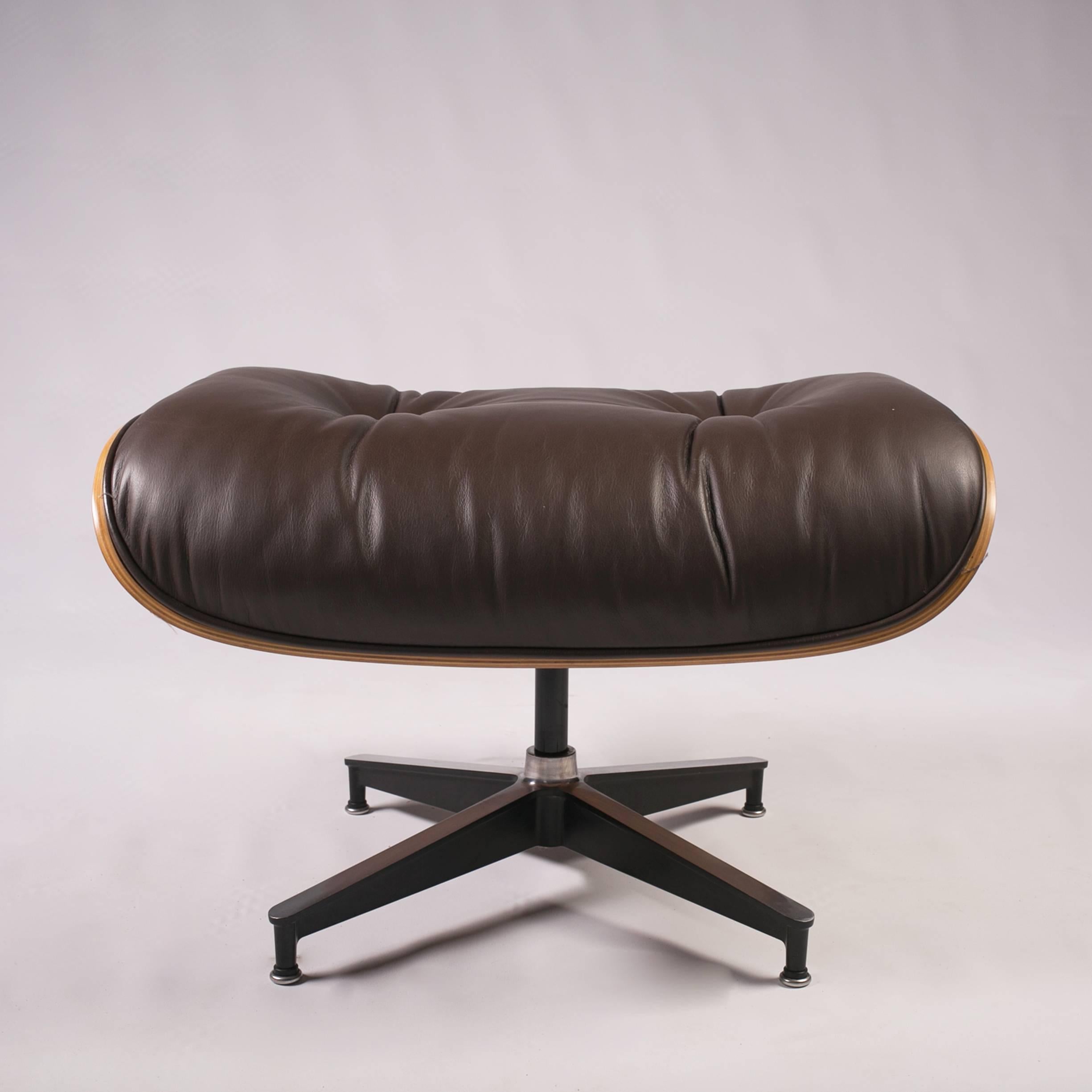 Mid-Century Modern Chair and Ottoman by Charles and Ray Eames 2