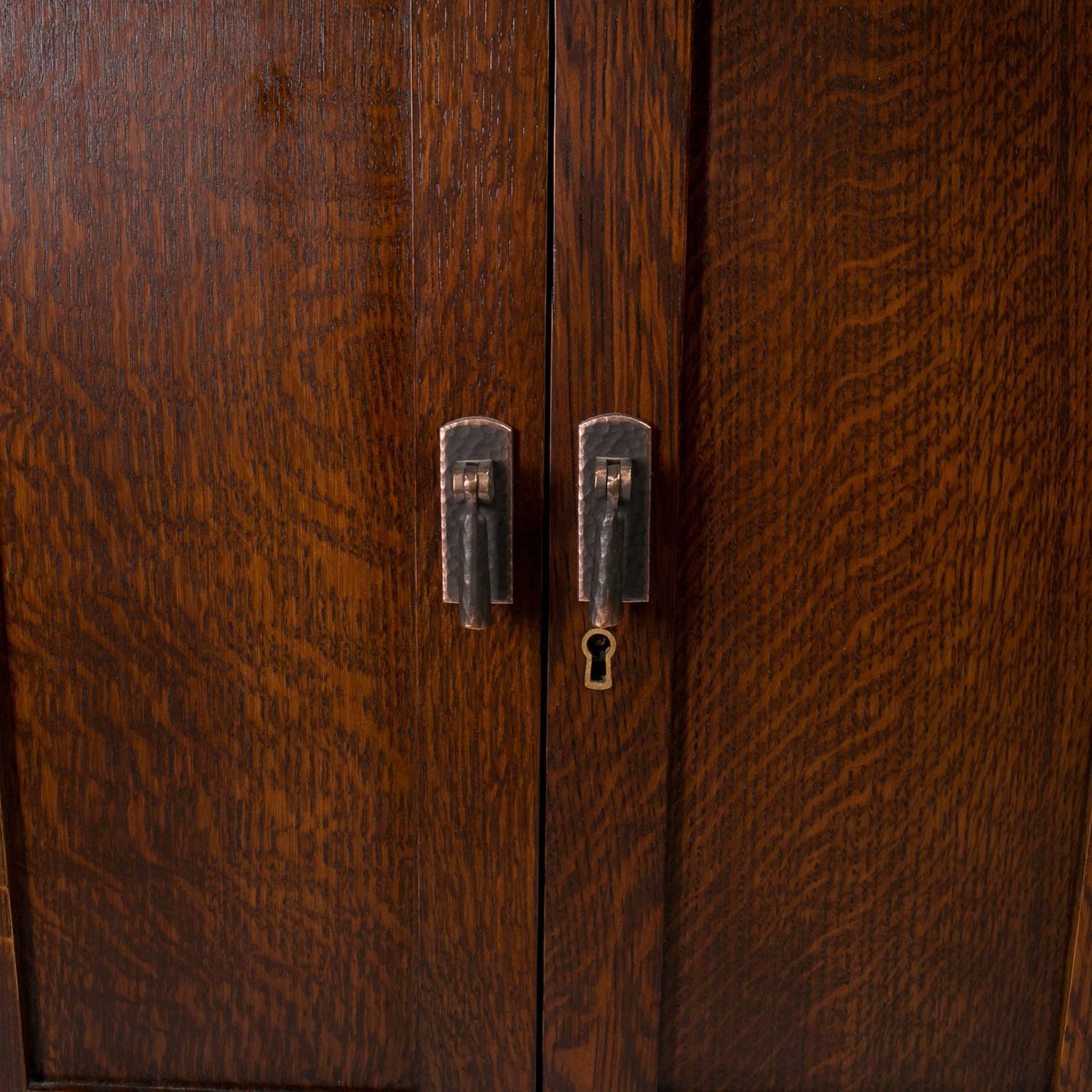 Arts and Crafts Period Jewelry Chest by Gustav Stickley For Sale at 1stdibs