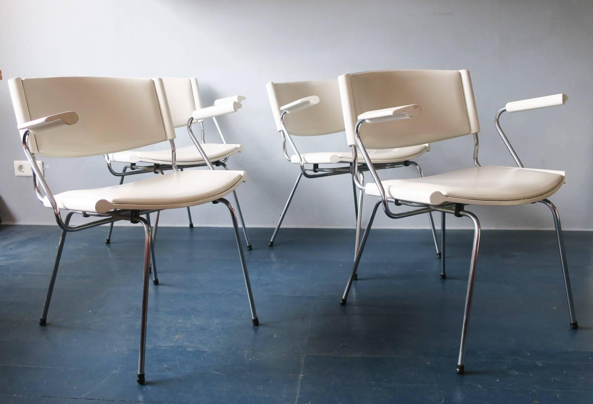 Set of four chairs by Nanna Ditzel.

The shipping price quoted is for most parts of the UK and the EU.
For further international shipping please inquire.