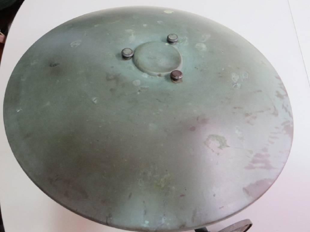 PH 4.5/3 outdoor lamp by Poul Henningsen from Denmark.
The copper lamp is well patinated.