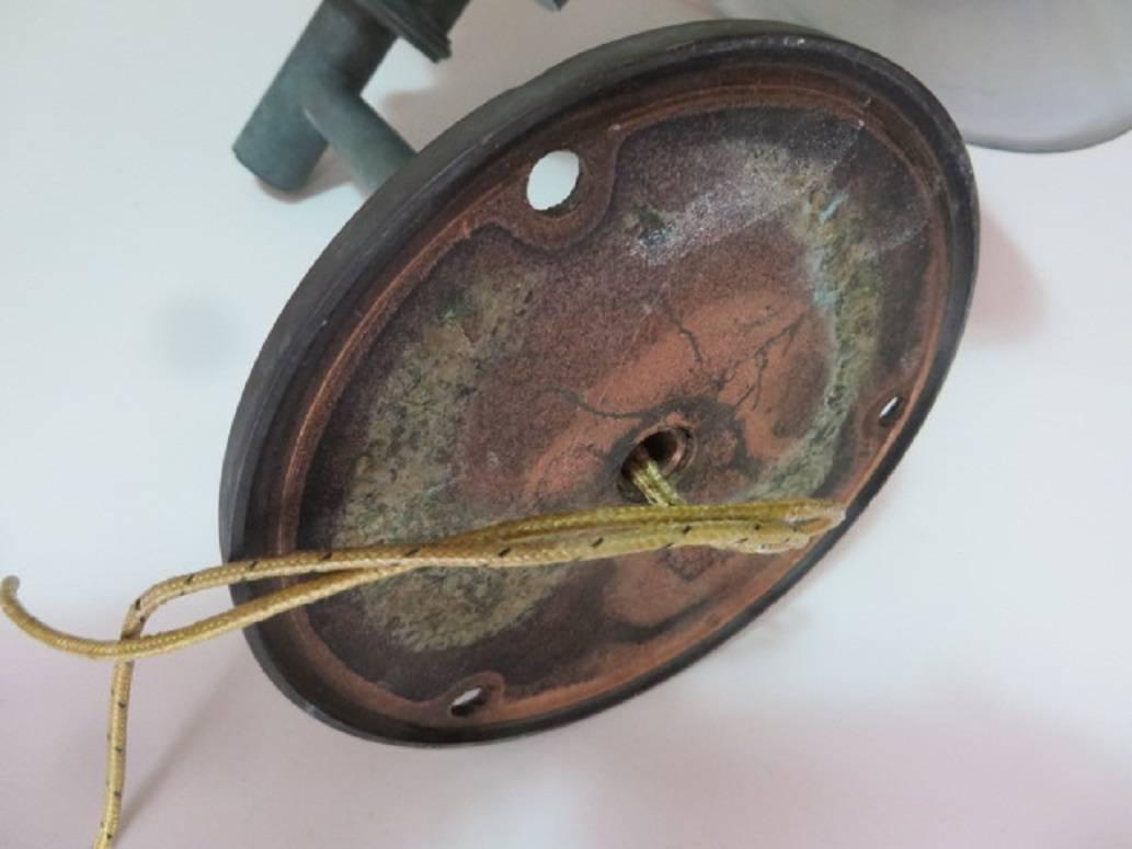 Nicely Patinated Poul Henningsen Copper PH 4.5/3 Outdoor Lamp In Good Condition In Berlin, DE