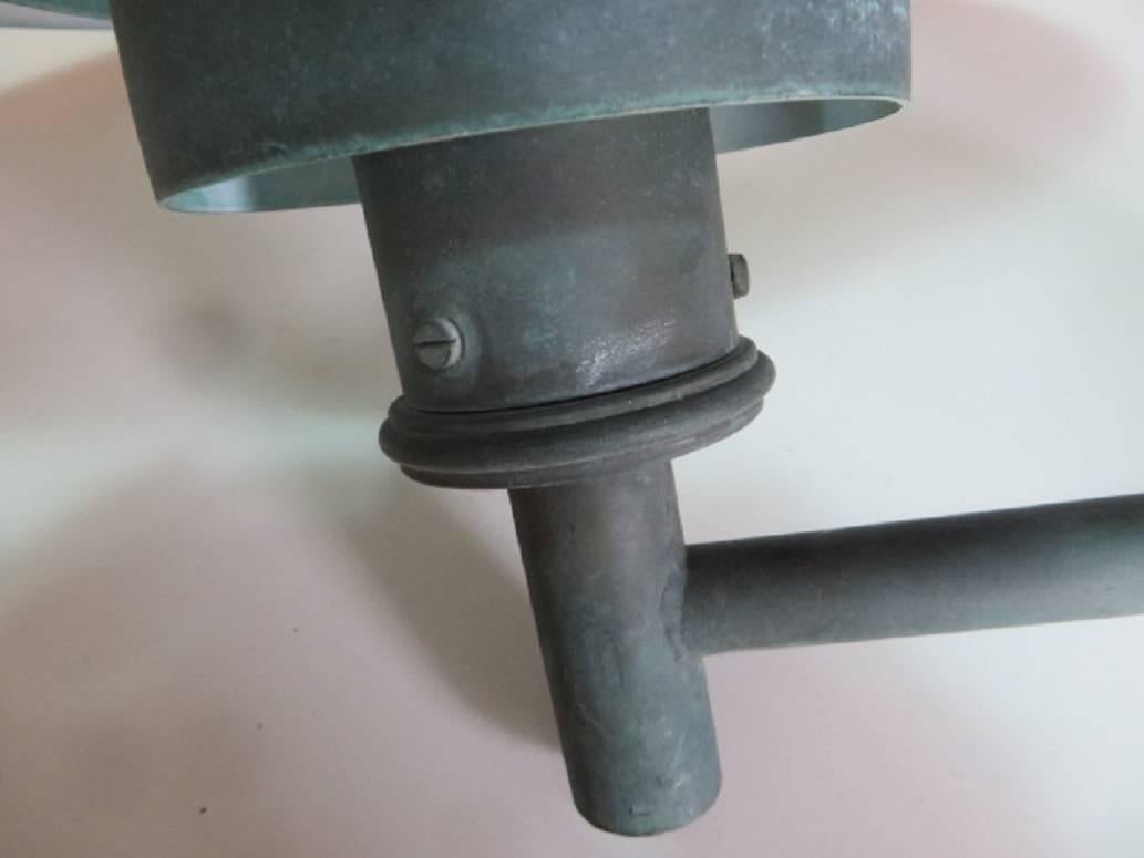 20th Century Nicely Patinated Poul Henningsen Copper PH 4.5/3 Outdoor Lamp