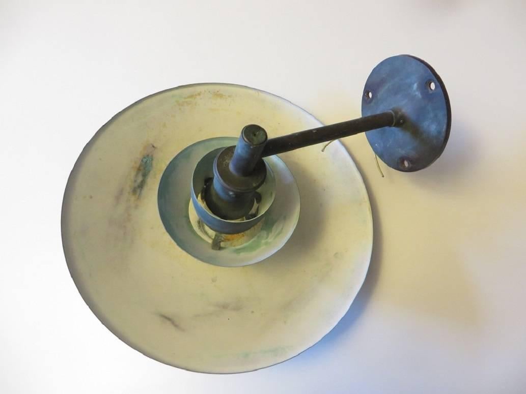 Nicely Patinated Poul Henningsen Copper PH 4.5/3 Outdoor Lamp 1