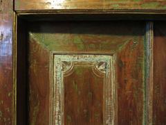 Antique Carved Double Doors or Paneling Beautifully Patinated Wood 19th Century