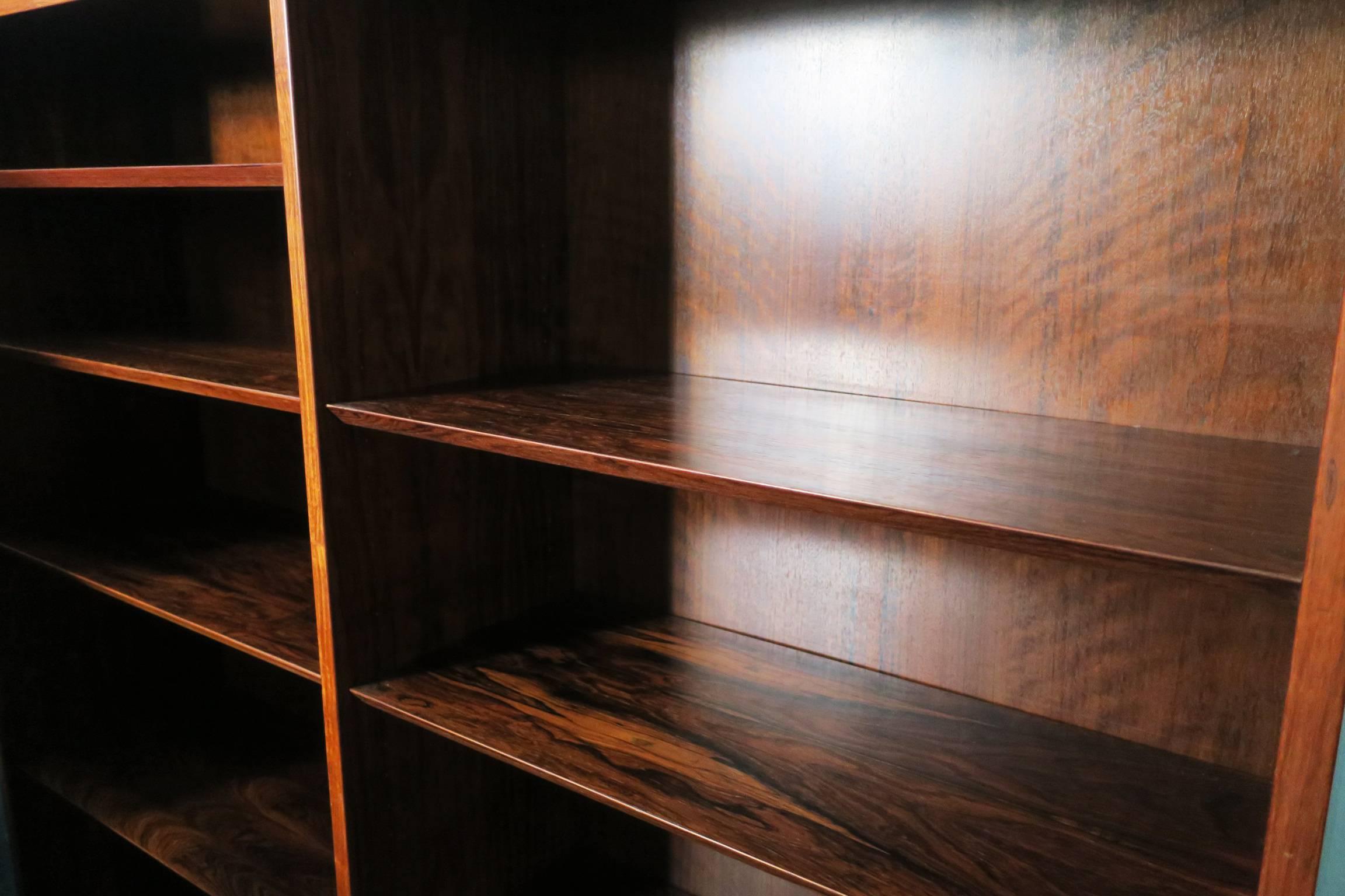 20th Century Danish Rosewood Bookcase, 1960s For Sale