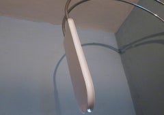 Bruno Gecchelin Italian Arc Ceiling or Wall Light, 1970s