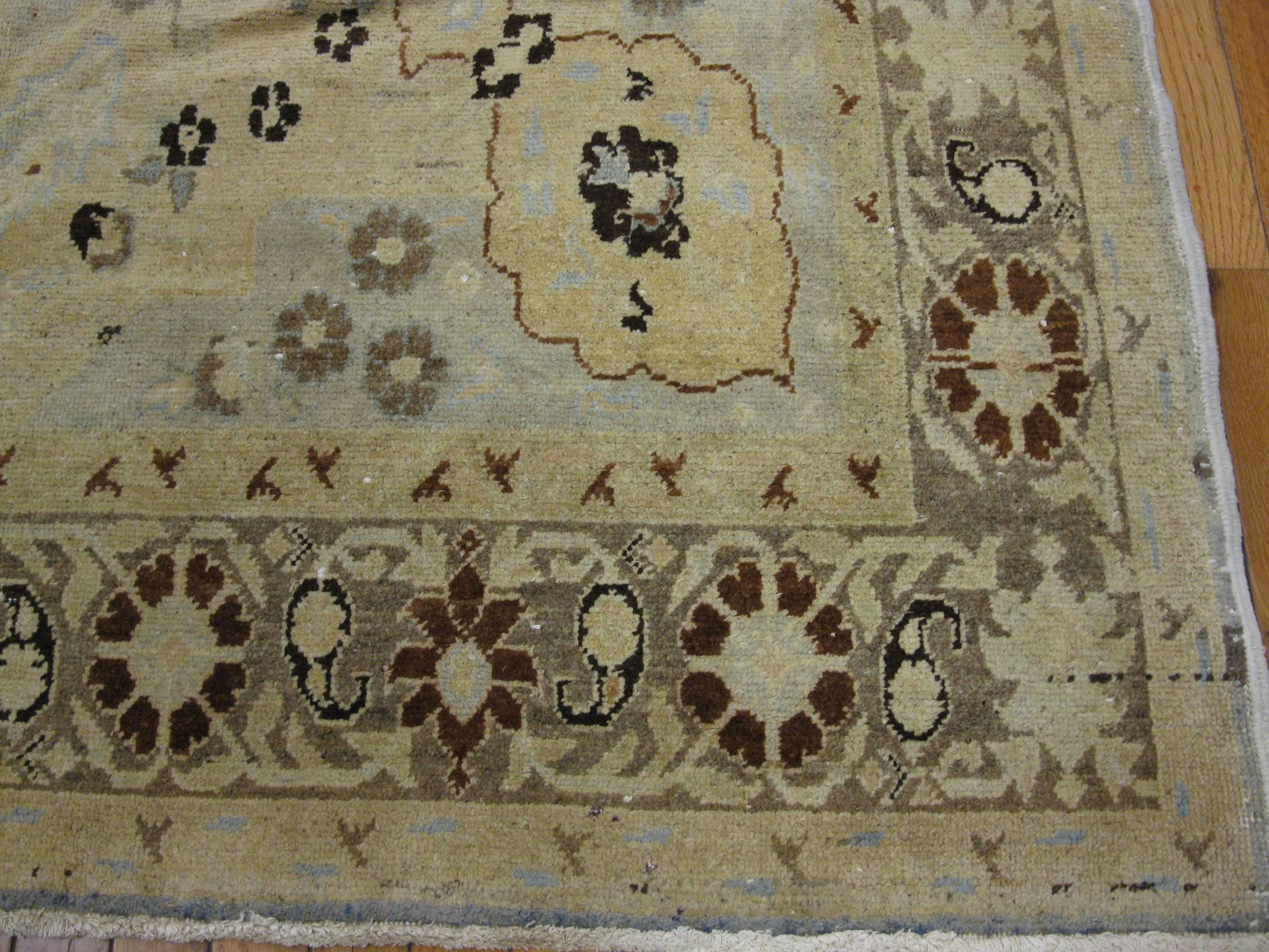 Hand-Knotted Hand Knotted Gallery Size Turkish Rug