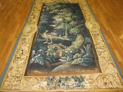 Antique Vertical Flemish Tapestry