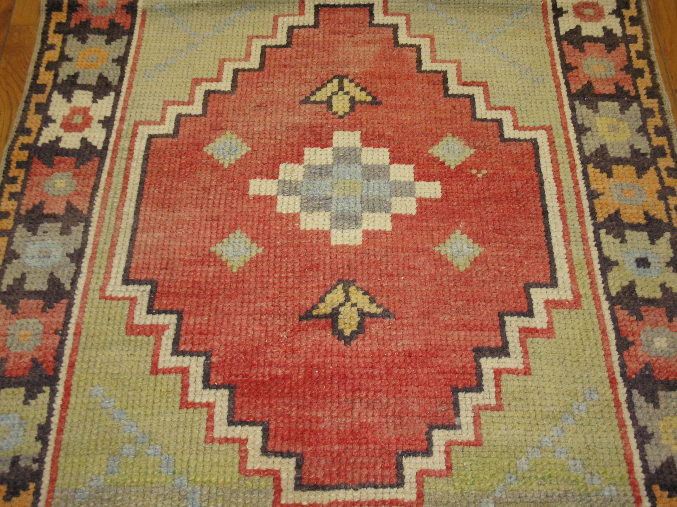 Tribal Small Turkish Anatolian Rug