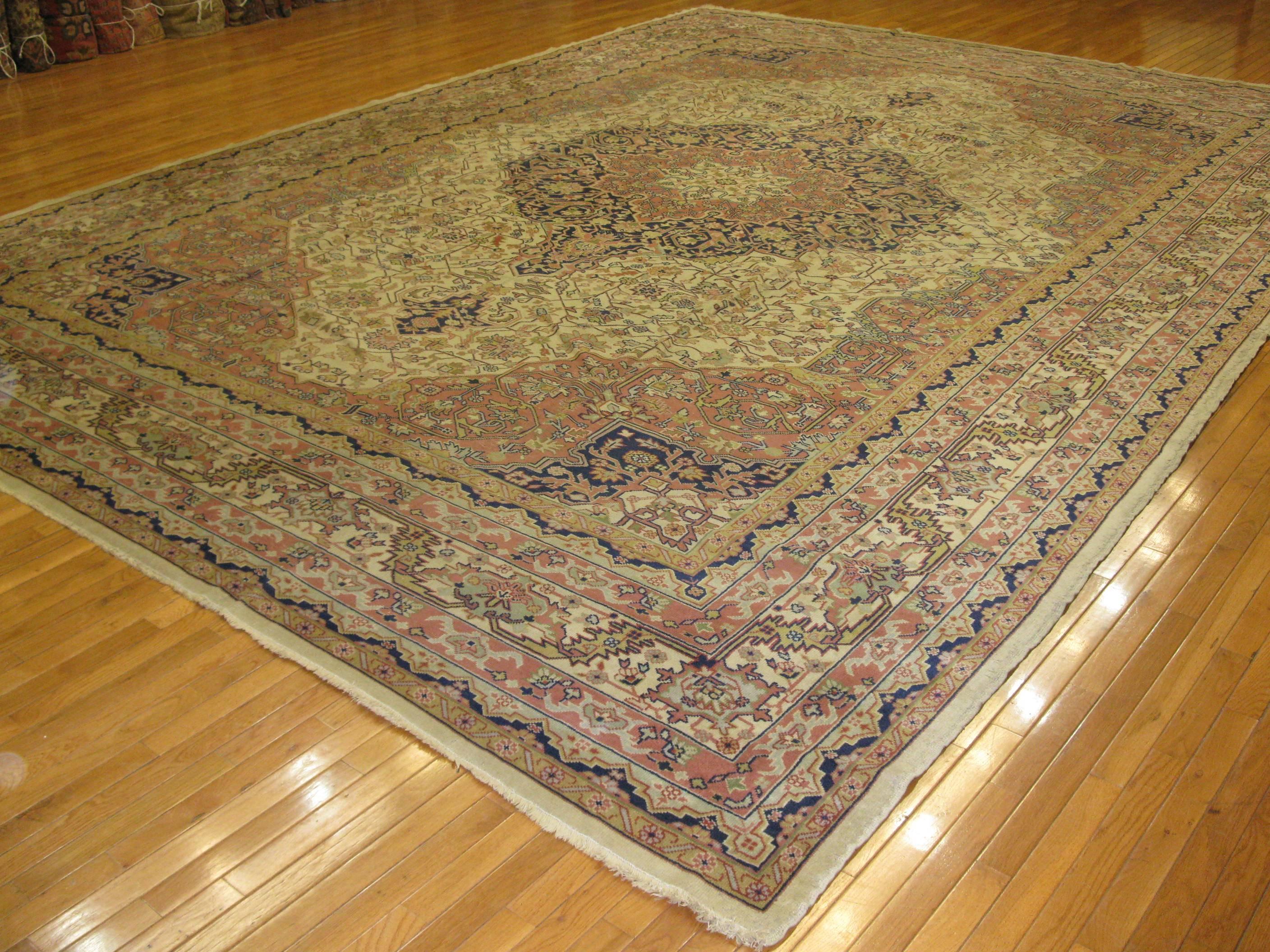 20th Century Large Antique Turkish Rug For Sale