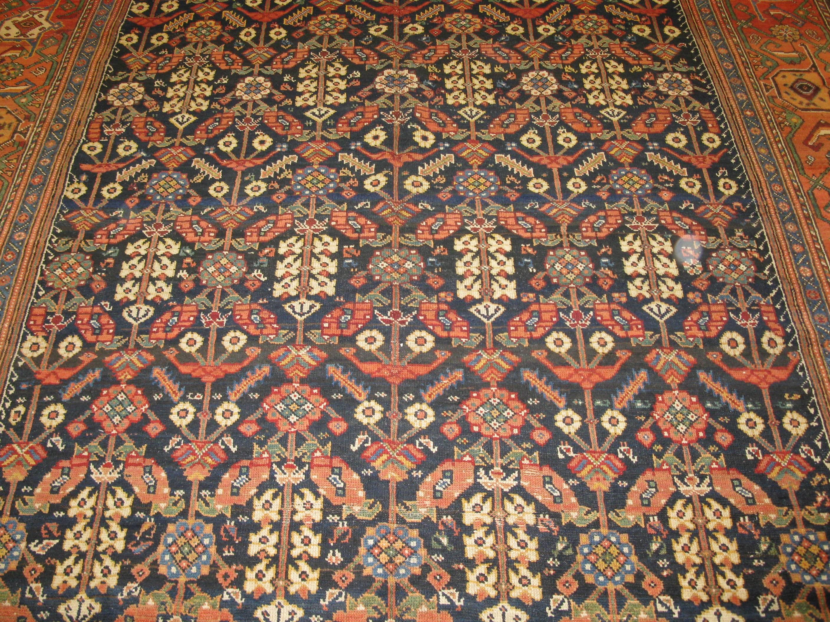 Other Antique Oversized Persian Bakhtiary Gallery Rug