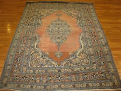 Antique Small Persian Tabriz Rug
