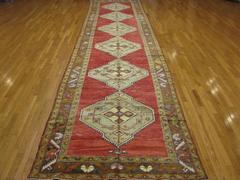 Wide and Long Vintage Runner Rug