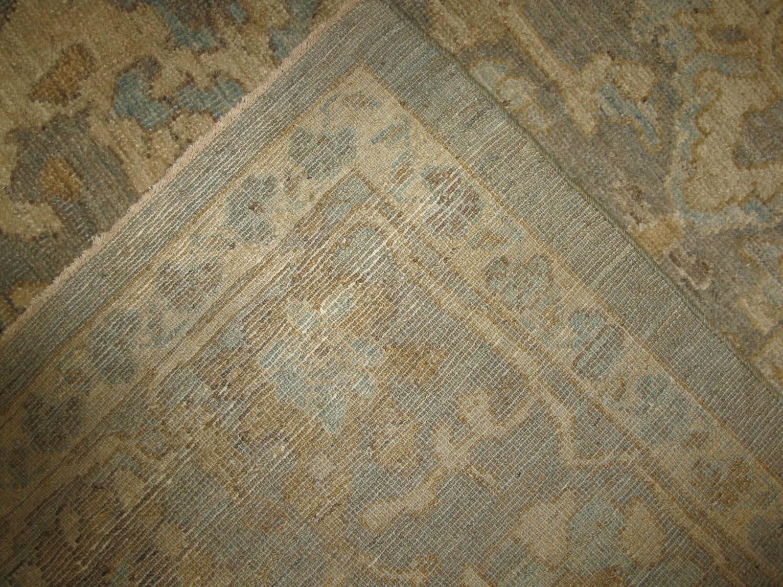 Wool Hand-Knotted Persian Sultanabad Rug