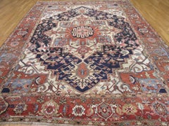 Antique Persian Serapi Rug