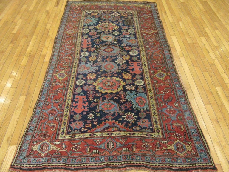 Antique Handmade Persian Bidjar Rug at 1stDibs